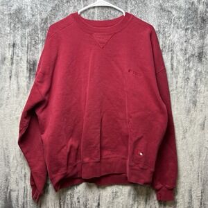 VTG Russell Athletic Sweatshirt Mens 2XL Red High Cotton Crewneck Pullover